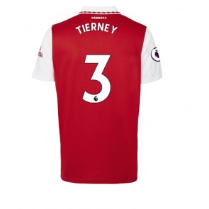 Arsenal Kieran Tierney #3 Hemmatröja 2022-23 Korta ärmar